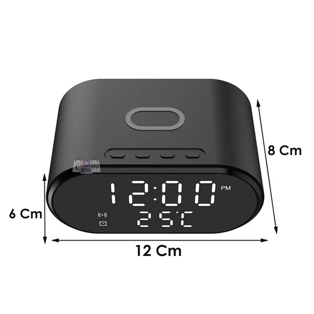 Miniatura 3 de Reloj Despertador Cargador Inalámbrico